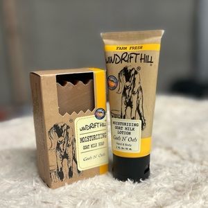 Wind drift Hill Goats milk lotion/soap set